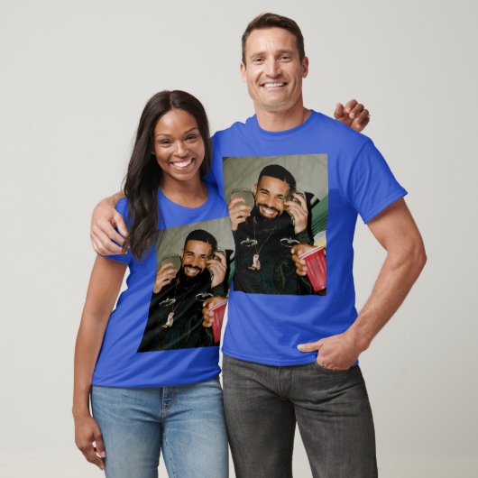 Cup and Ring Drake Rapper T-Shirt (Unisex)