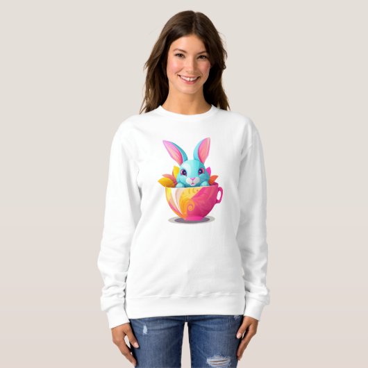 Cup Bunny Sweatshirt (Vorne ganz)