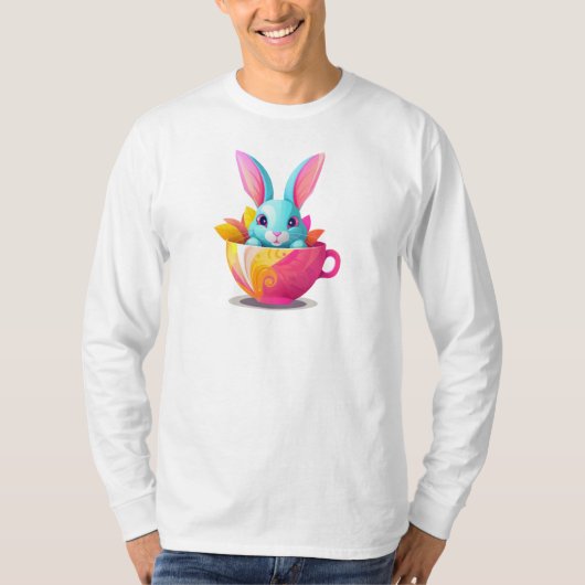 Cup Bunny T-Shirt (Vorderseite)