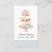 Cup Cake | Baker Koch Catering ODER Code Visitenkarte (Vorderseite)