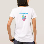 Cup Cake Factory mit Blue Hawaii auf der Rückseite T-Shirt (Rückseite)