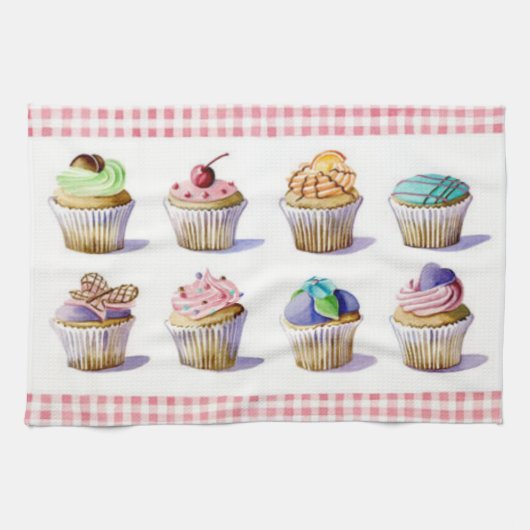 Cup Cake Geschirrtuch (Horizontal)