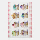 Cup Cake Geschirrtuch (Vertikal)