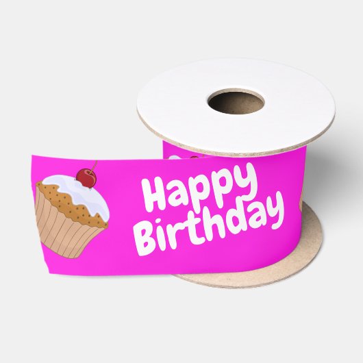 Cup Cake Satinband (Spule)
