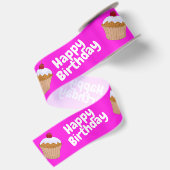 Cup Cake Satinband (Rückseite)