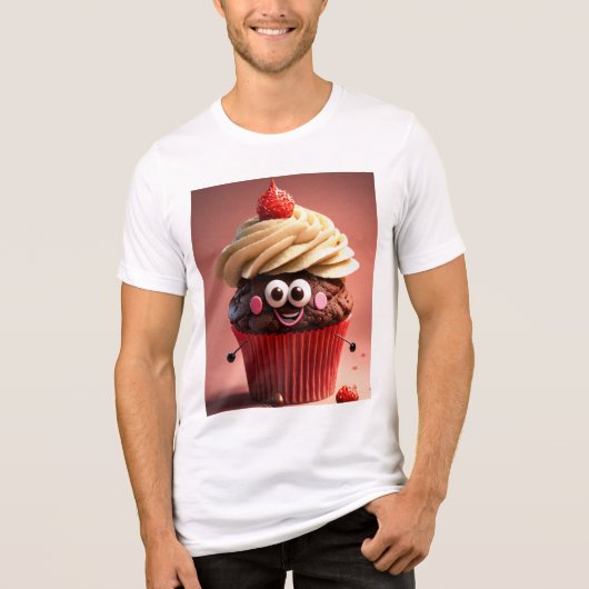 Cup cake Tshirt (Vorderseite)