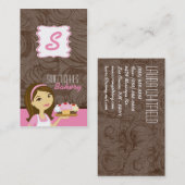 Cup Cakes Bäckerei Sweet Leckereien Visitenkarte (Vorne/Hinten)