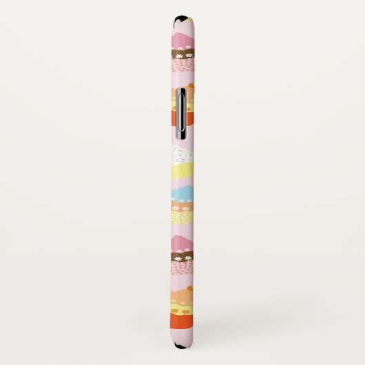 Cup Cakes Bäckerei Thema Design. Case-Mate iPhone Hülle (Hinten/Rechts)