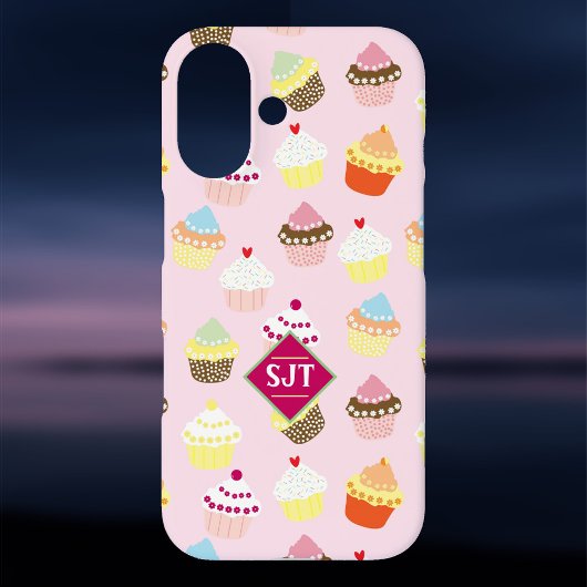Cup Cakes Bäckerei Thema Design. Case-Mate iPhone Hülle