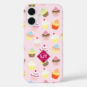 Cup Cakes Bäckerei Thema Design. Case-Mate iPhone Hülle (Rückseite)