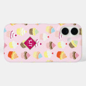 Cup Cakes Bäckerei Thema Design. Case-Mate iPhone Hülle (Rückseite (Horizontal))