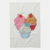 Cup Cakes Geschirrtuch (Vertikal)