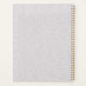 Cup Cakes und Frucht Wasserfarben Muster Planer (Rückseite)