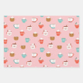 Cup Cheer-Packpapier  Geschenkpapier Set (Vorderseite)