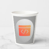 Cup-Code Pappbecher (Rückseite)