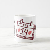 Cup Coffee Mug Valentine's Day Kaffeetasse (Mittel)