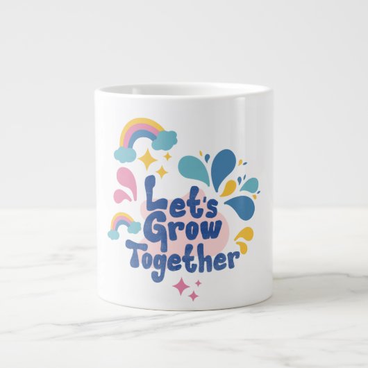 Cup-Design Jumbo-Tasse (Vorderseite)