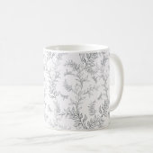 Cup-Design mit einem Muster im Stil der Linie ar Kaffeetasse (VorderseiteRechts)