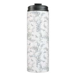 Cup-Design mit einem Muster im Stil der Linie ar Thermosbecher