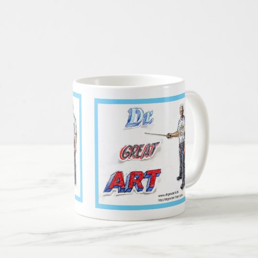 Cup Dr Great Art Kaffeetasse (VorderseiteRechts)