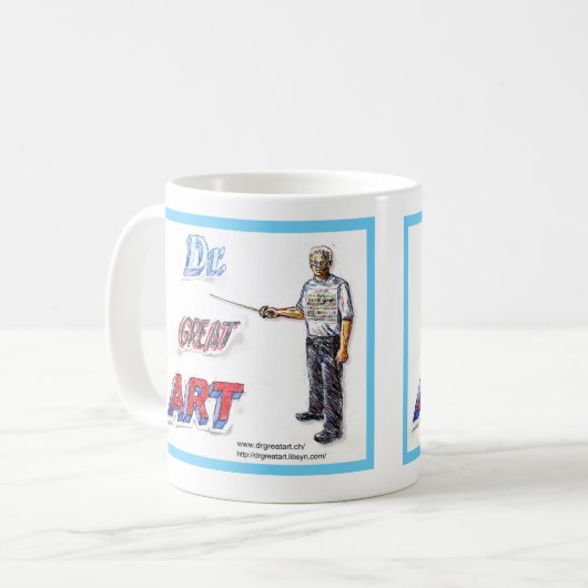 Cup Dr Great Art Kaffeetasse (Vorderseite Links)
