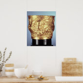 Cup, found in the royal tomb of Vaphio Poster (Küche)