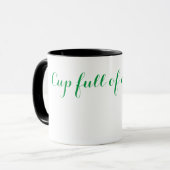 Cup Full of Dreams - Inspiration Coffee Tasse (Vorderseite Links)