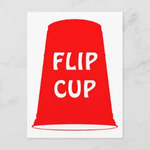 CUP gedreht Postkarte