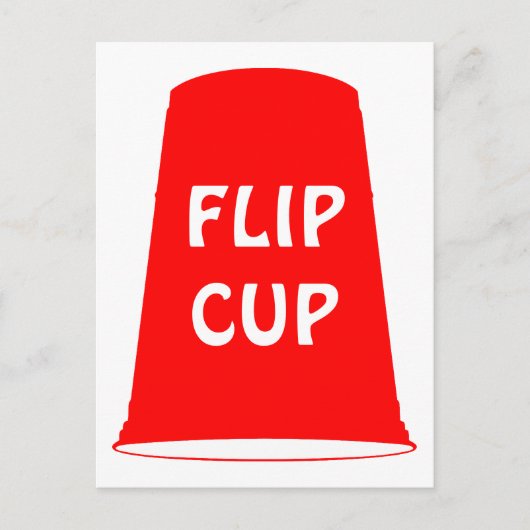 CUP gedreht Postkarte (Vorderseite)