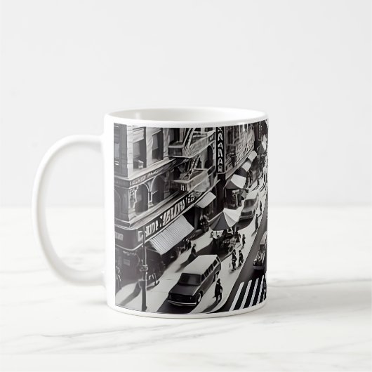 Cup im Stil der 90er Jahre Kaffeetasse (Links)