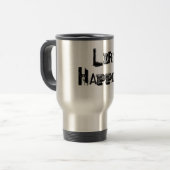 Cup "Life Happens" Reisebecher (Vorderseite Links)