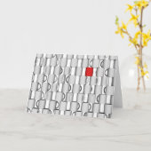 Cup Madness Card Karte (Gelbe Blume)