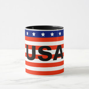 Cup mit amerikanischer Flagge Tasse