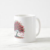 Cup mit Früchten der Liebe Kaffeetasse (VorderseiteRechts)