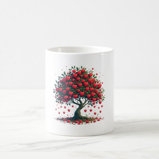 Cup mit Früchten der Liebe Kaffeetasse (Mittel)