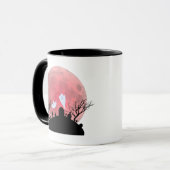Cup mit Halloween-Druck Tasse (Vorderseite Links)