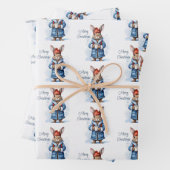 Cup mit heißer Schokolade Geschenkpapier Set (Beispiel)