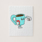 Cup mit Kaffee.PNG Puzzle (Vertikal)