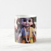 Cup mit kleiner krishna. kaffeetasse (Mittel)
