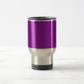 Cup mit Lila Hintergrund Reisebecher (Mittel)