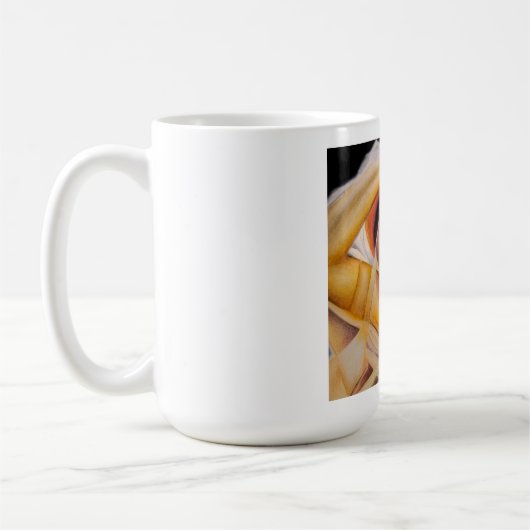 Cup mit Portrait von Ariana Grande Kaffeetasse (Links)