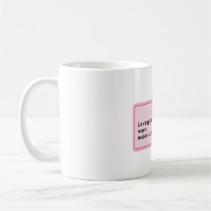 Cup mit Zitat "Liebe für den Herrn auf kleine Arte Kaffeetasse