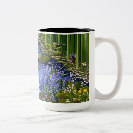 Cup "Mousepad" Zweifarbige Tasse (Rechts)