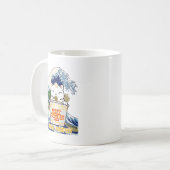 Cup Noodle Ramen Cat Kaffeetasse (Vorderseite Links)