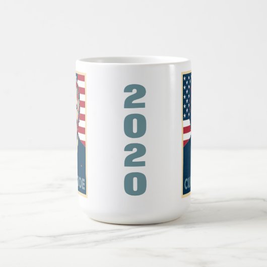 CUP O' JOE Biden für Präsident 2020 Kaffeetasse (Mittel)