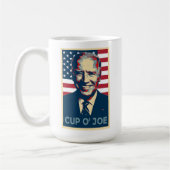 CUP O' JOE Biden für Präsident 2020 Kaffeetasse (Links)