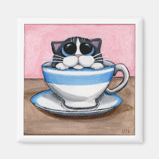 Cup O Kitty Magnet (Vorne)