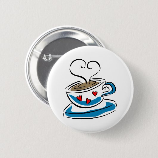 Cup 'o Liebe Button (Vorne & Hinten)