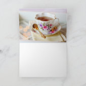 CUP o TEA BLANK - JEDER ANLASS CARD Dankeskarte (Innenseite)