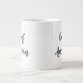 Cup of Ambition (beidseitig) Jumbo-Tasse (Vorderseite)